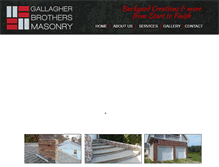 Tablet Screenshot of gallagherbrothers.com